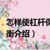 怎样使杠杆保持平衡（关于怎样使杠杆保持平衡介绍）