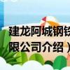 建龙阿城钢铁有限公司（关于建龙阿城钢铁有限公司介绍）