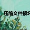 压缩文件损坏怎么办（下面教你方法解决）