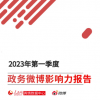 2023年第一季度政务微博影响力报告
