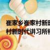 崔家乡崔家村新时代讲习所村志愿服务队（关于崔家乡崔家村新时代讲习所村志愿服务队简介）