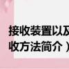 接收装置以及接收方法（关于接收装置以及接收方法简介）