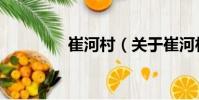 崔河村(关于崔河村简介)