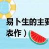易卜生的主要代表作是什么（易卜生的主要代表作）