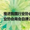 推进我国行业协会商会自律法制建设研究（关于推进我国行业协会商会自律法制建设研究简介）