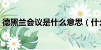 德黑兰会议是什么意思(什么是德黑兰会议)