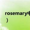 rosemary中文什么意思（rosemary的意思）