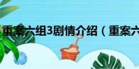 重案六组3剧情介绍(重案六组3剧情是什么)