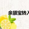 余额宝转入怎么做（余额宝转入方法）