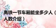 高铁一节车厢能坐多少人(高铁一节车厢容纳人数介绍)