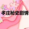 孝庄秘史剧情介绍（该剧的故事主线是什么）