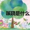 蹊跷是什么意思（词语蹊跷是什么意思）