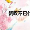 赞叹不已什么意思（赞叹不已的含义）