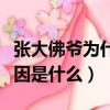 张大佛爷为什么灭九门（张大佛爷灭九门的原因是什么）