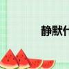 静默什么意思（静默的意思）