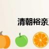 清朝裕亲王是谁（清朝裕亲王介绍）