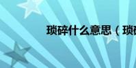 琐碎什么意思(琐碎解释)