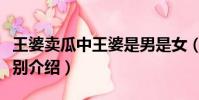 王婆卖瓜中王婆是男是女(王婆卖瓜中王婆性别介绍)