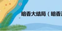 暗香大结局(暗香演员表)