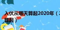 入伏从哪天算起2020年(2020年入伏从哪天算起)