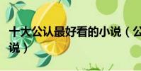 十大公认最好看的小说(公认最好看的十本小说)