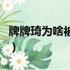 牌牌琦为啥被快手封（牌牌琦为什么被快手封）