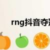 rng抖音夺冠音乐（抖音rng夺冠bgm）