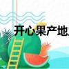 开心果产地主要在哪个省（开心果产地）