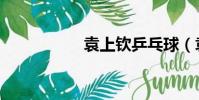 袁上钦乒乓球(袁上)