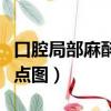 口腔局部麻醉进针点图解（口腔局部麻醉进针点图）