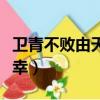 卫青不败由天幸下一句是什么（卫青不败由天幸）
