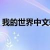 我的世界中文输入补丁（我的世界中文输入）