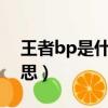 王者bp是什么意思?（王者荣耀bp是什么意思）