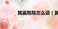 其靁虺虺怎么读(其靁虺虺)