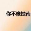 你不像她南拳妈妈哪年的歌（你不像她）