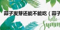 蒜子发芽还能不能吃(蒜子发芽还能吃吗)