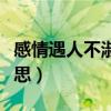 感情遇人不淑是什么意思（遇人不淑是什么意思）
