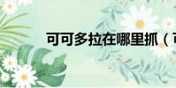 可可多拉在哪里抓(可可多拉)