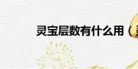 灵宝层数有什么用(灵宝秘尘)