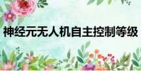 神经元无人机自主控制等级(神经元无人机)