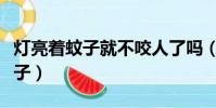 灯亮着蚊子就不咬人了吗(如何赶走耳边的蚊子)