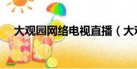 大观园网络电视直播(大观园网络电视)