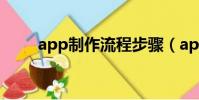 app制作流程步骤(app制作程序)