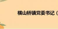 横山桥镇党委书记(横山桥)