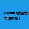 lso9001质量管理体系怎么认证是什么意思（lso9001质量管理体系）
