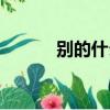 别的什么事英文（什么事英文）
