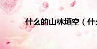 什么的山林填空(什么的山林)
