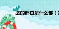 鉴的部首是什么部(鉴的部首)