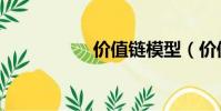 价值链模型(价值链)