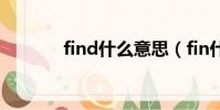 find什么意思(fin什么意思)